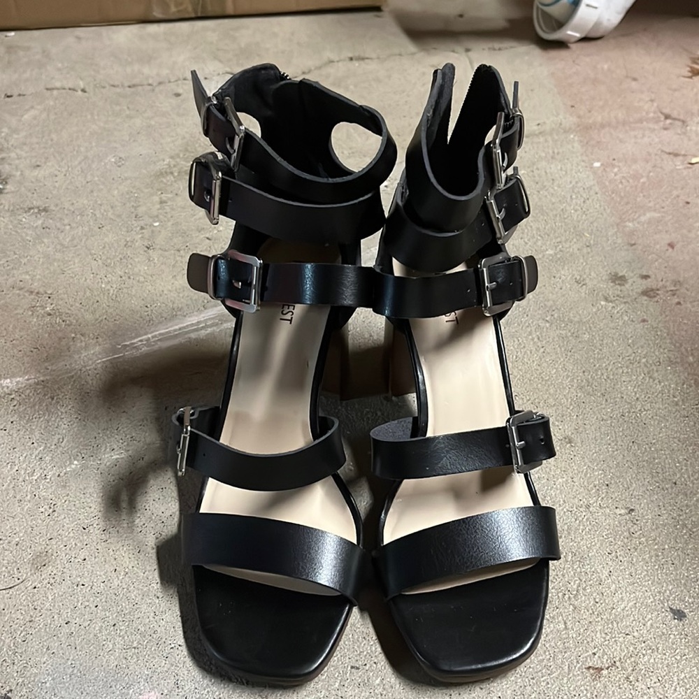 Nine West chunky heel
